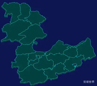 threejs肇庆市高要区geoJson地图3d地图